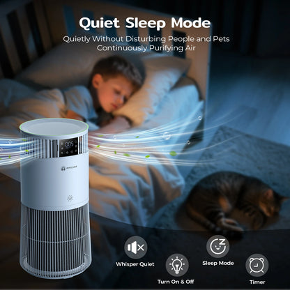 P2 Air Purifier for Pet Allergy Sufferers 843 m³/h