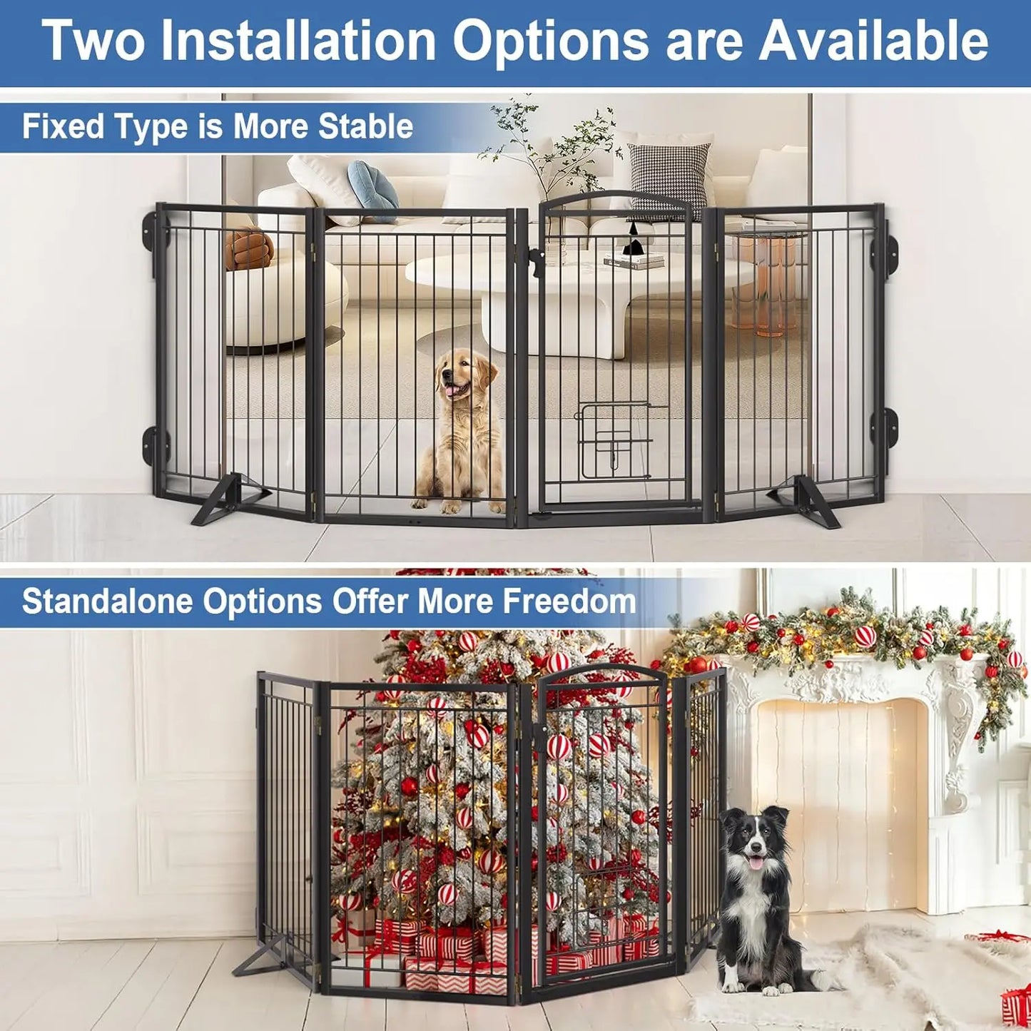 32" Tall Foldable Pet Gate