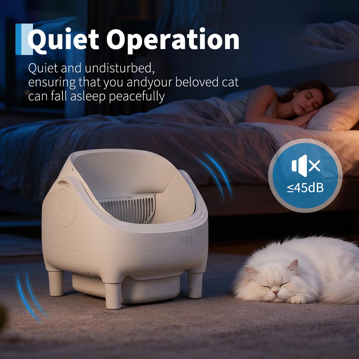 Self Cleaning Automatic Cat Litter Box