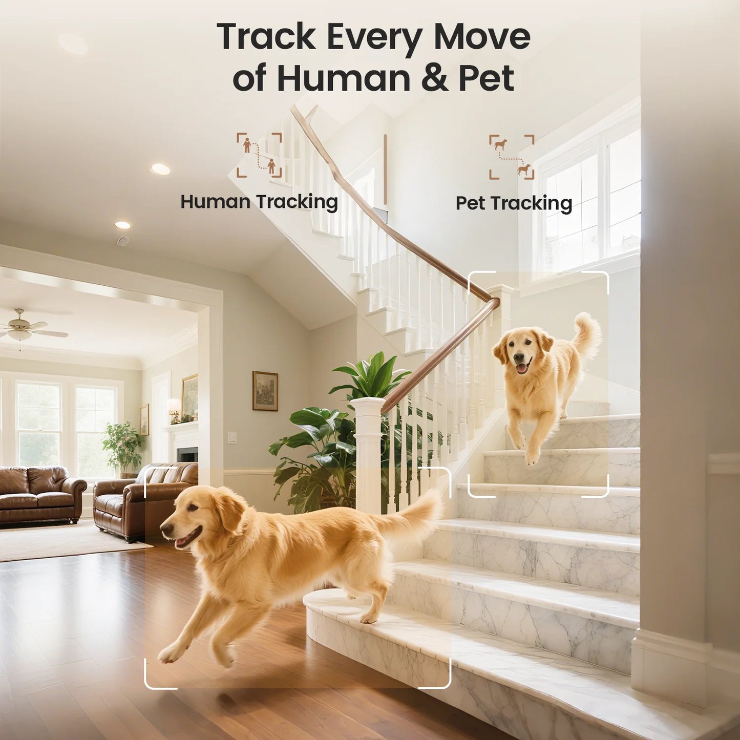 ZOSI C518 Indoor Pan/Tilt Smart Security IP Camera