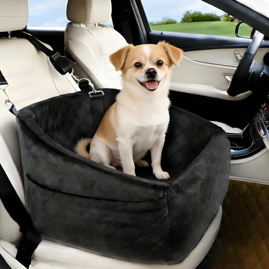 Dog Booster Car Seat,  Safety Belt Puppies  30-35 LB