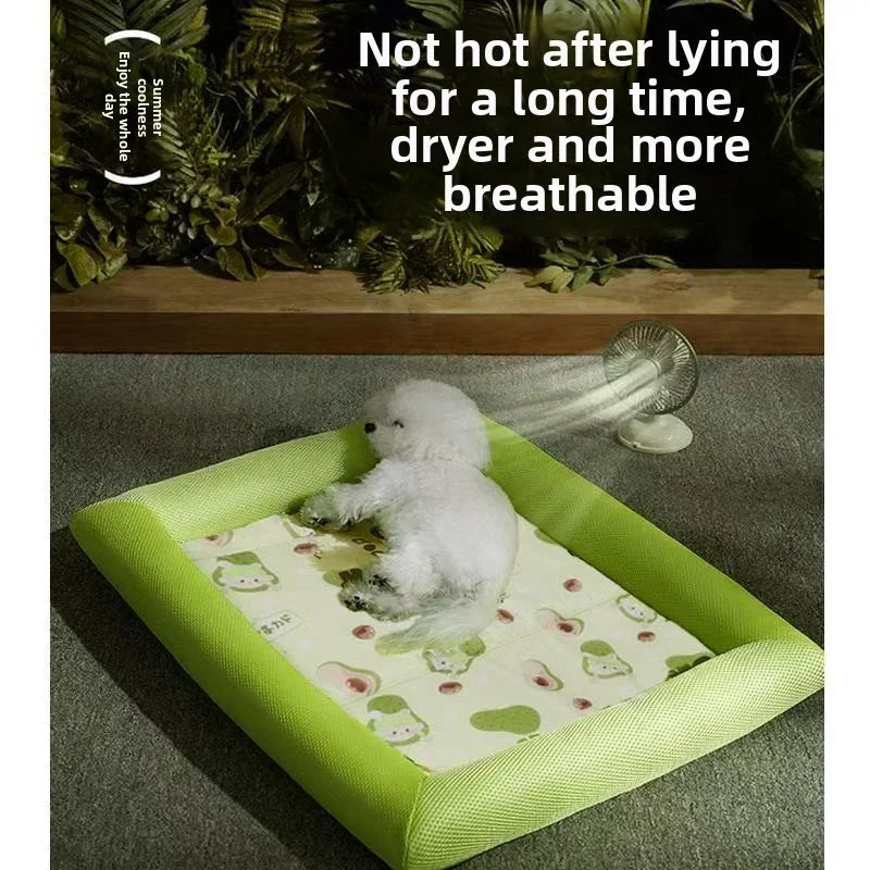 Cooling Puppy Bed Summer Dog Supplies Mat