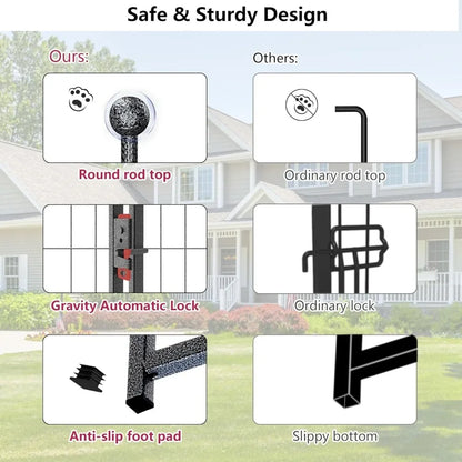 Dog Playpen 30 Panels Portable Pet Fence Outdoor