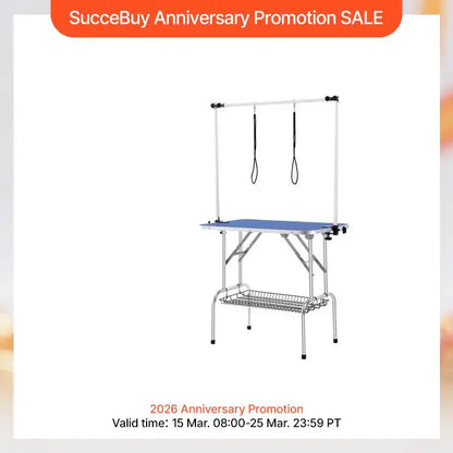 Pet Grooming Table Two Arms w/ Clamp