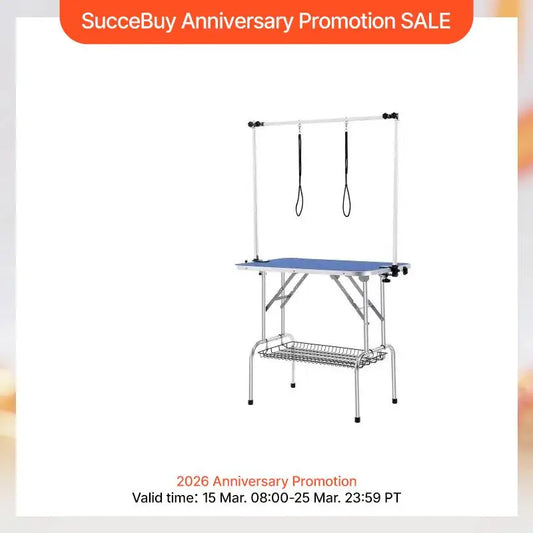 Pet Grooming Table Two Arms w/ Clamp