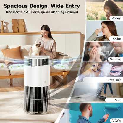 P2 Air Purifier for Pet Allergy Sufferers 843 m³/h