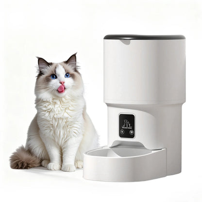 Programmable 4L Automatic Pet Feeder for Small Dogs Cats
