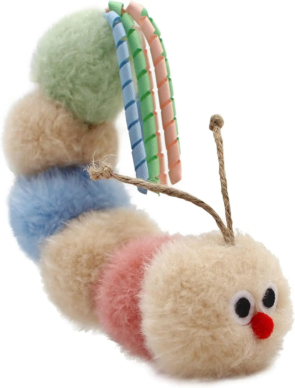 Interactive Catnip Kicker Toy with Rattle