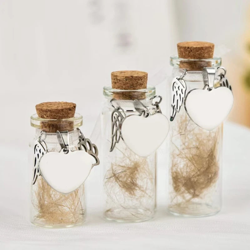 Pet Memorial Bottle For Pet Hair Dogs Cats Fur