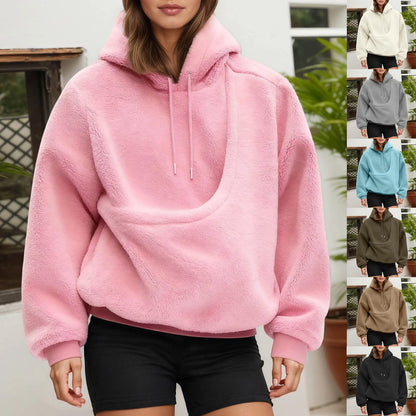 Dog Cat Pouch Hoodie For Women