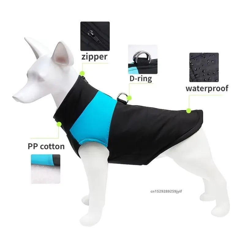 Waterproof Warm Dog Clothes Pet Coat Winter