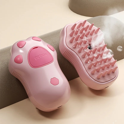 3 in 1 Steamy Pet Dog and Cat Steam Brush