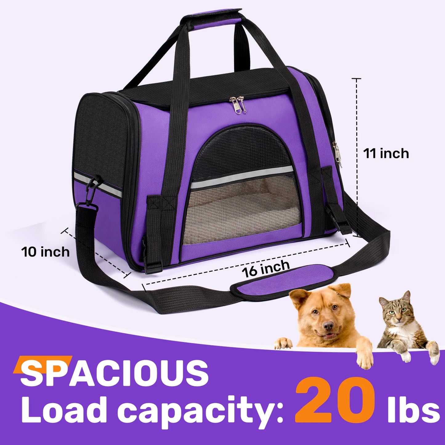 Dog/Cat Carrier Airline Approved