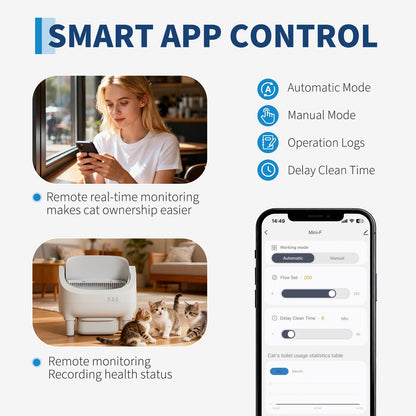 Self Cleaning Automatic Cat Litter Box