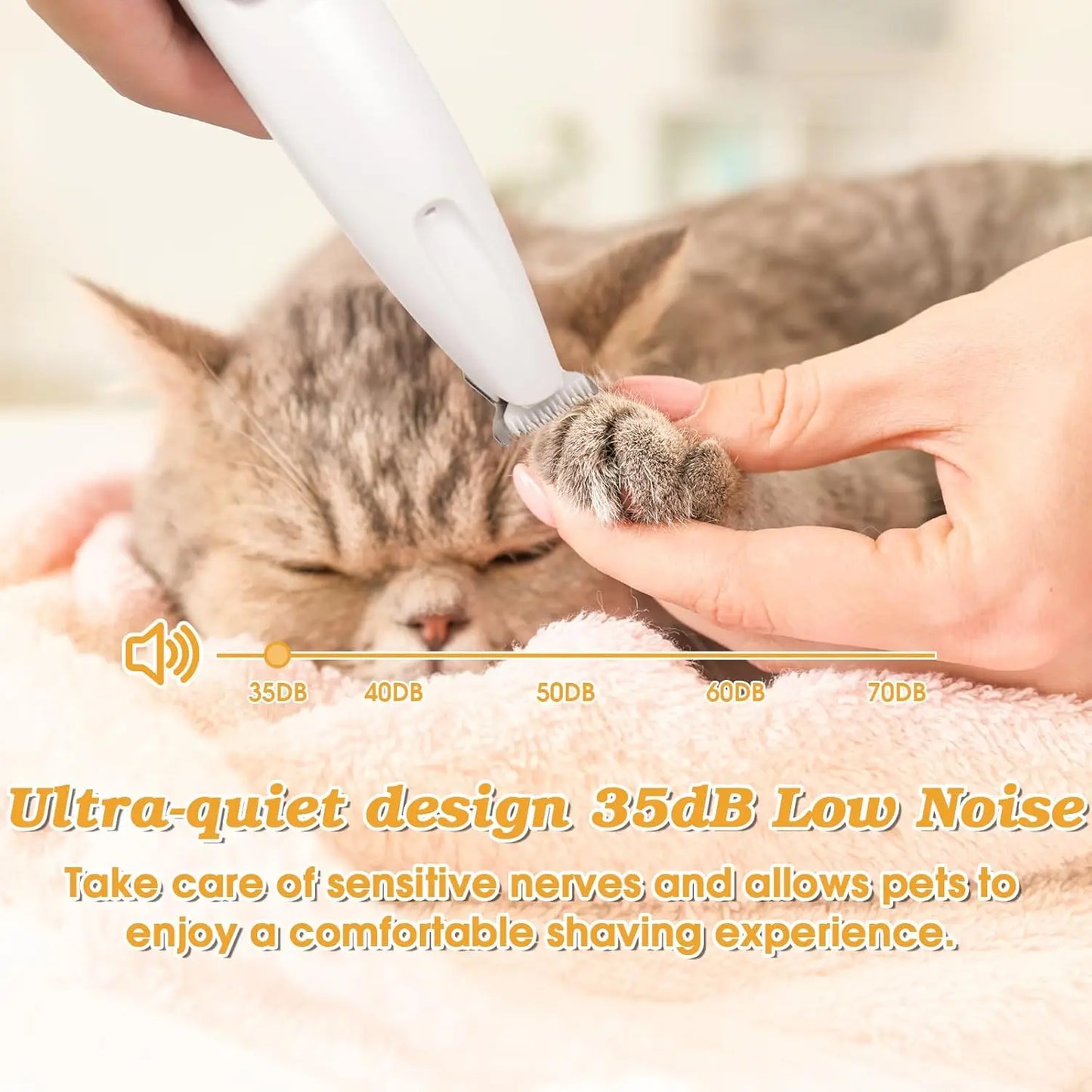 Upgraded Electric Dog Clippers with LED Display