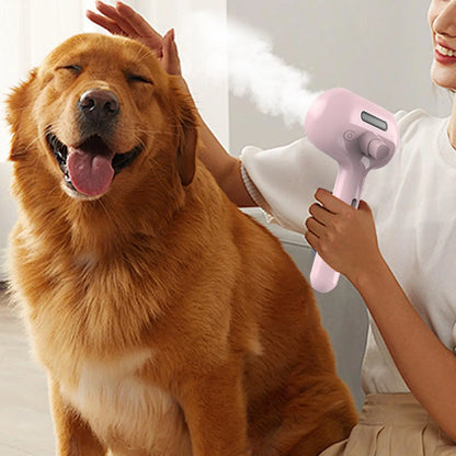 Steamy Dog Brush, Steamer for Massage