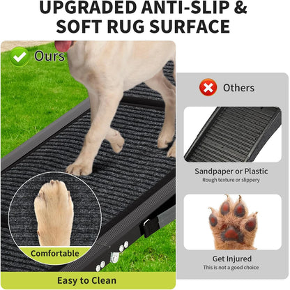Upgraded Dog Ramp For Cars Folding Pet Ramp For Large Dogs