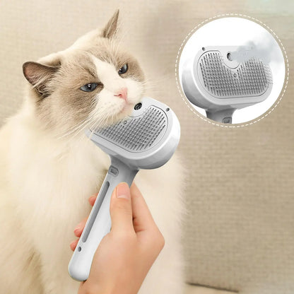 Steamy Dog Brush, Steamer for Massage