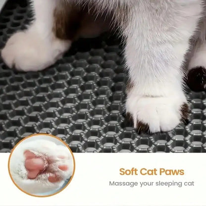 Extra-Large Double-Layer EVA Cat Litter Mat