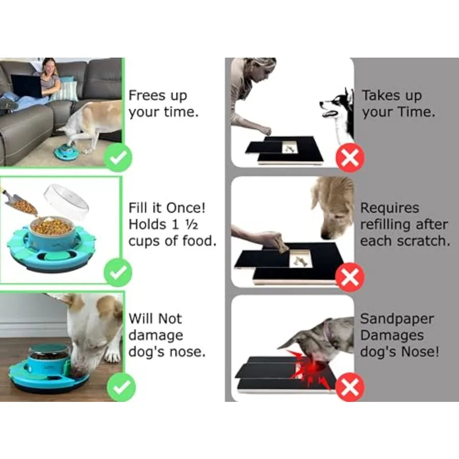 Nail File Toy Dog Scratch Pad