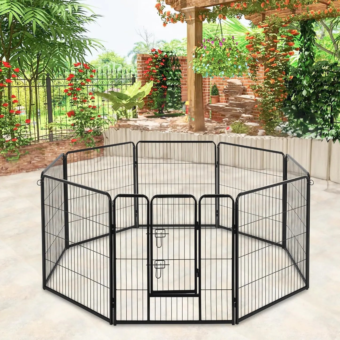 Dog Playpen, 40 Inch, 8 Panels