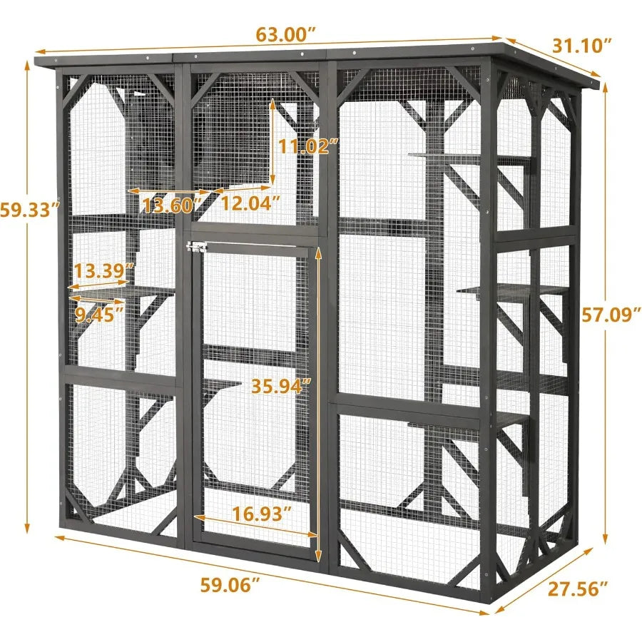 Cat Enclosure Large Outdoor Catio