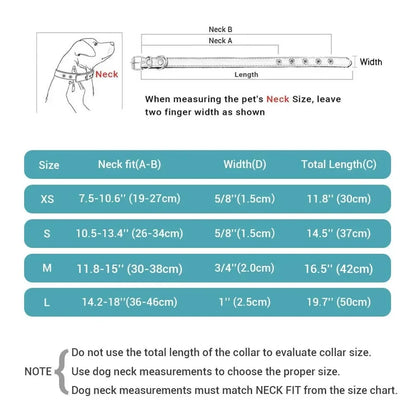 Bling Rhinestone Puppy Dog Collars Personalized