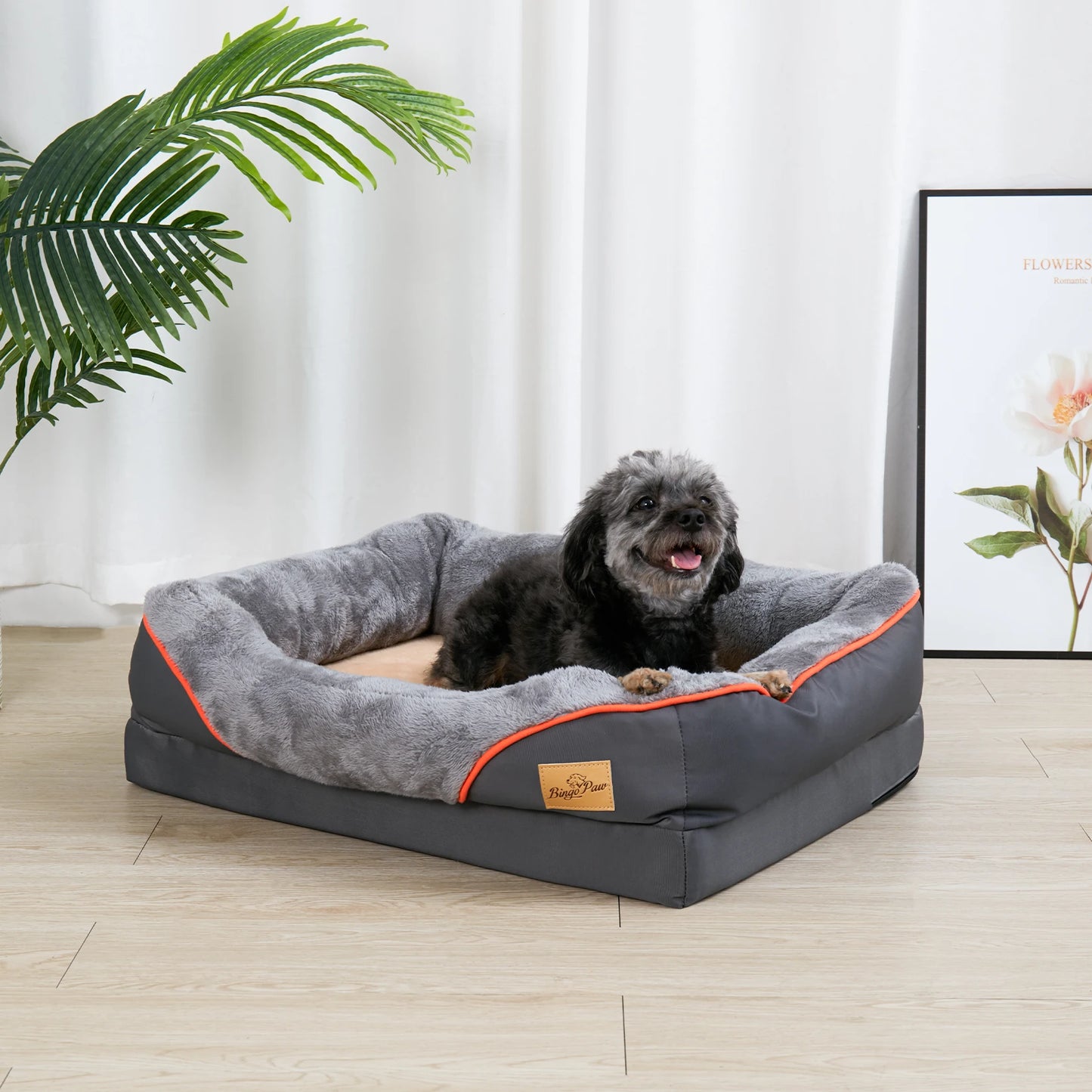 L XL 2XL 3XL Dog Bed Super Soft Orthopedic Foam Pet Bed
