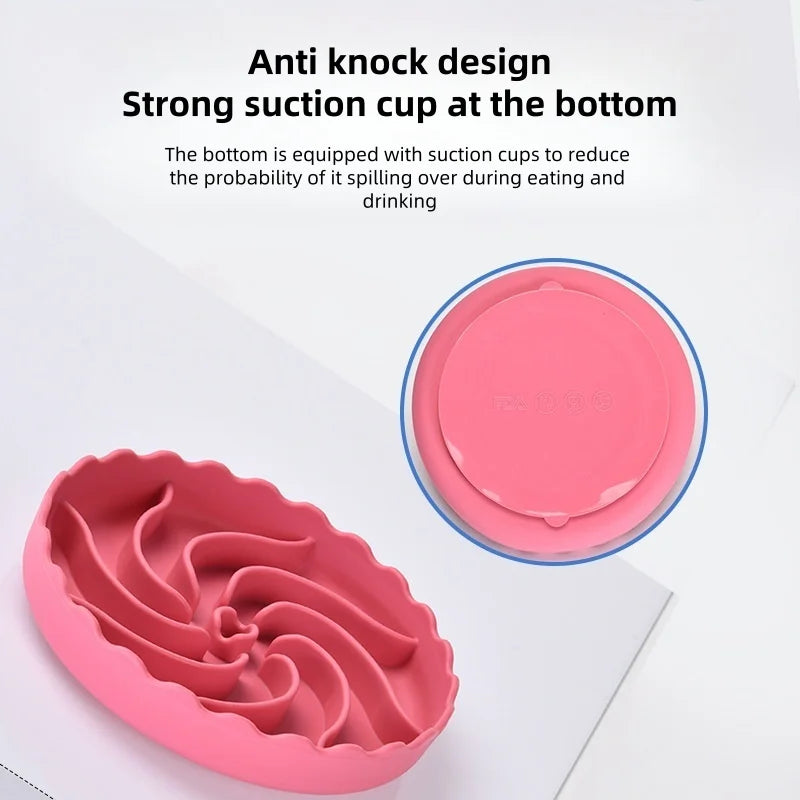 Dog Slow Food Bowl Food Grade Pet Feeding