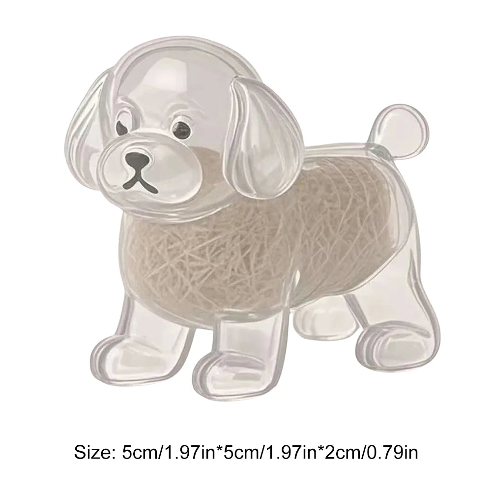 Cartoon Dog Shape Dog Hair Storage Box
