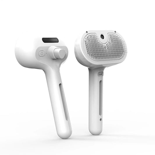 Steamy Dog Brush, Steamer for Massage