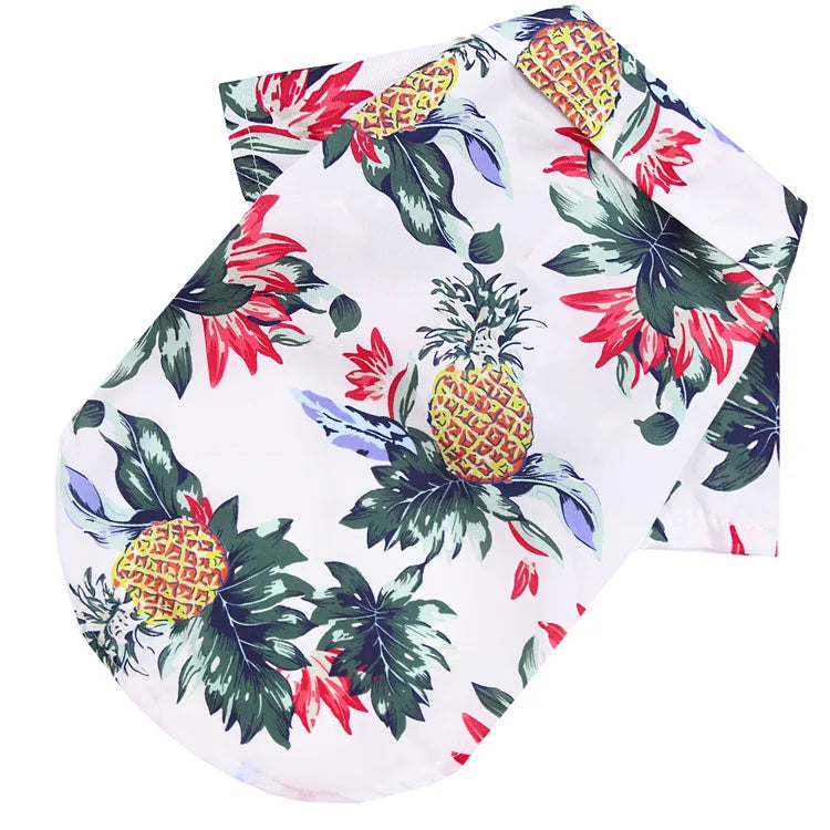 Hawaiian Pineapple Pet Shirt