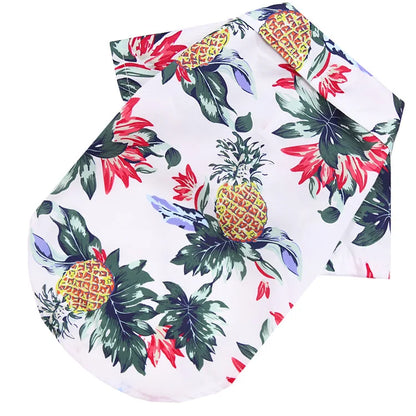 Hawaiian Pineapple Pet Shirt