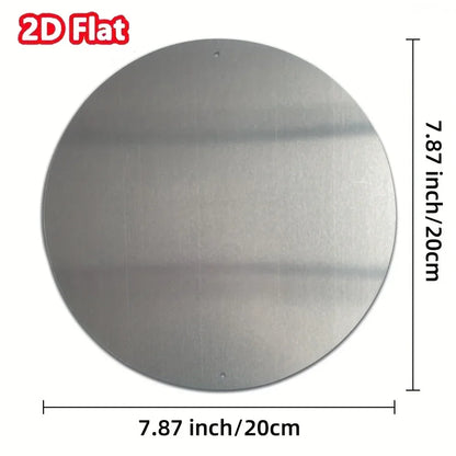 Christmas Eve Metal Sign: Puppy Reading