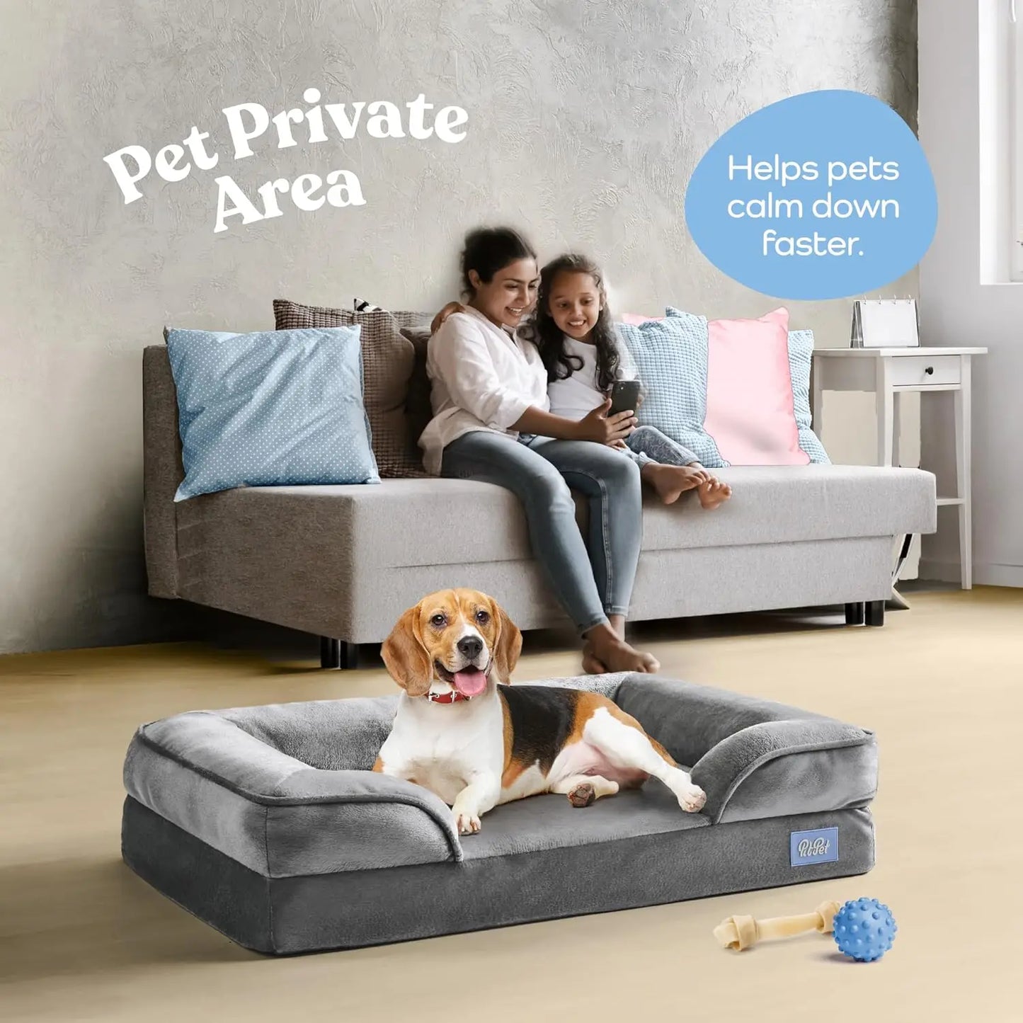 Orthopedic Dog Bed for Medium Dogs - Ultra Comfortable