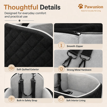 Dog Car Seat for Small/Medium/Large Dogs