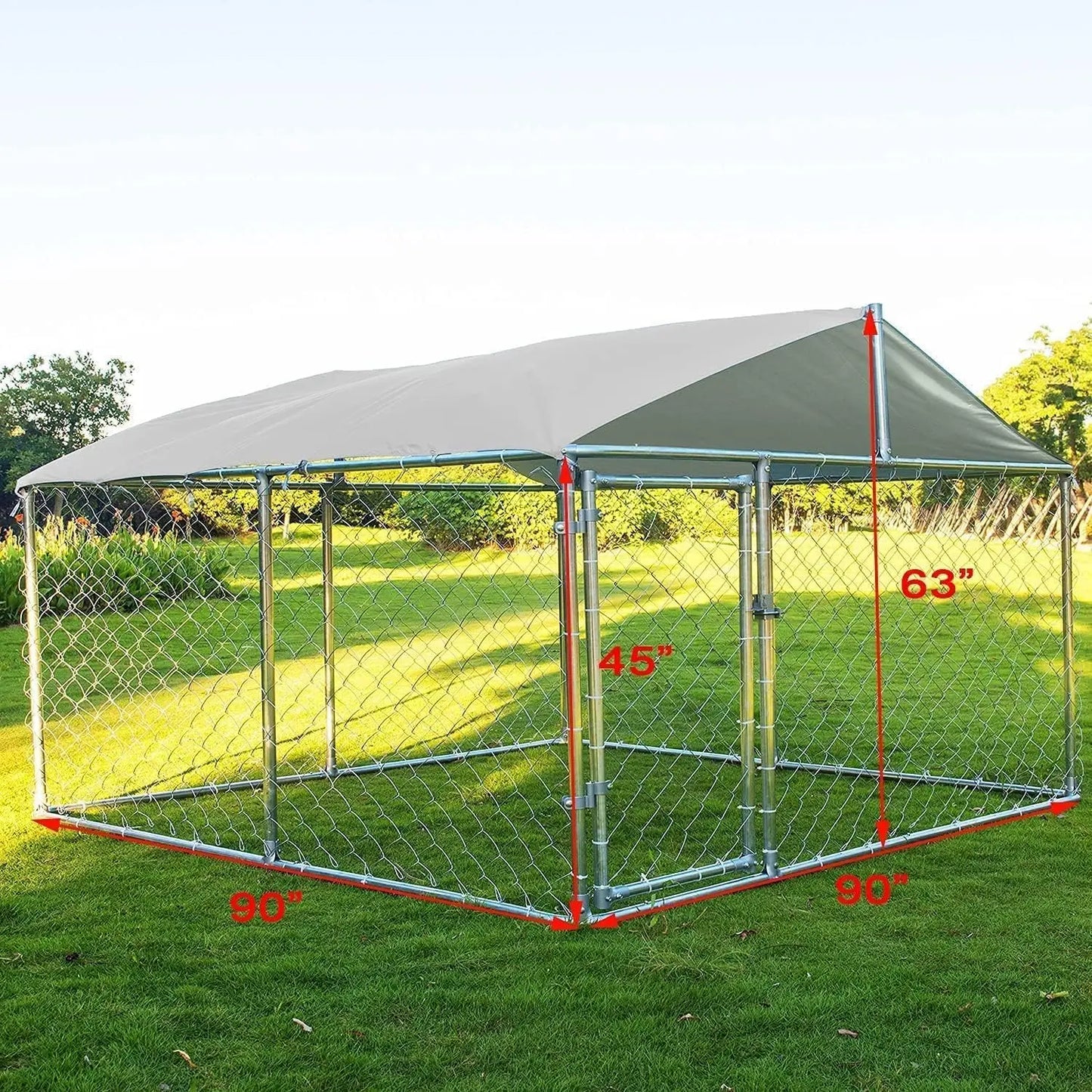 Outdoor Dog Kennel, Large Dog Playpen