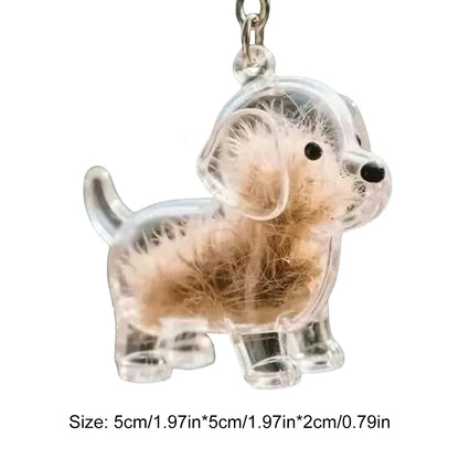 Cartoon Dog Shape Dog Hair Storage Box