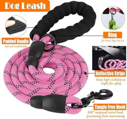 No Pull Harness with Collar & Leash Set