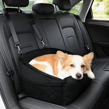 Dog Booster Car Seat,  Safety Belt Puppies  30-35 LB