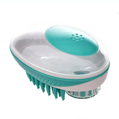 2-in-1 Pet Dog Cat Bath Brush