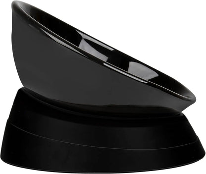 Anti-Slip Ceramic Pet Bowl with Adjustable Slope