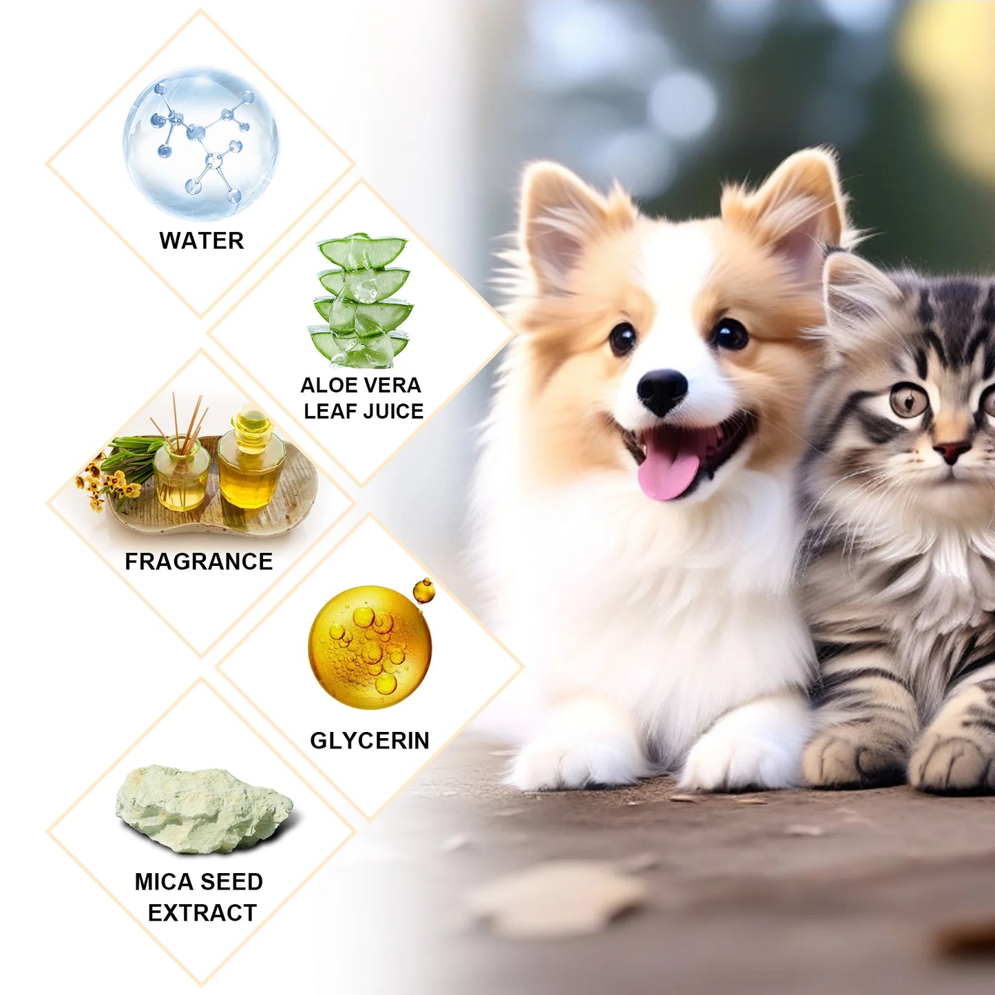 Dog Wash Shampoo: Flea & Mite Killer,  Anti Itch
