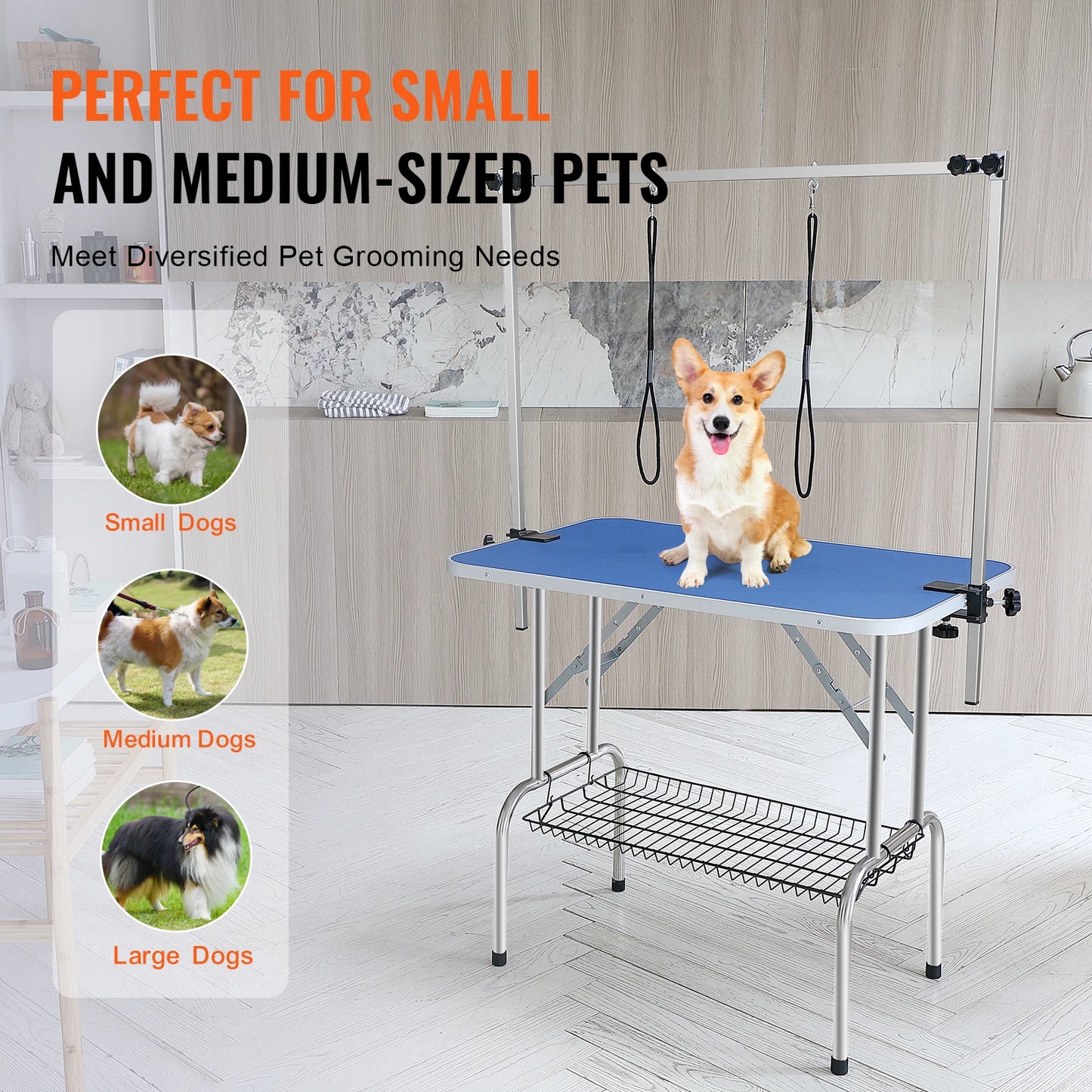 Pet Grooming Table Two Arms w/ Clamp