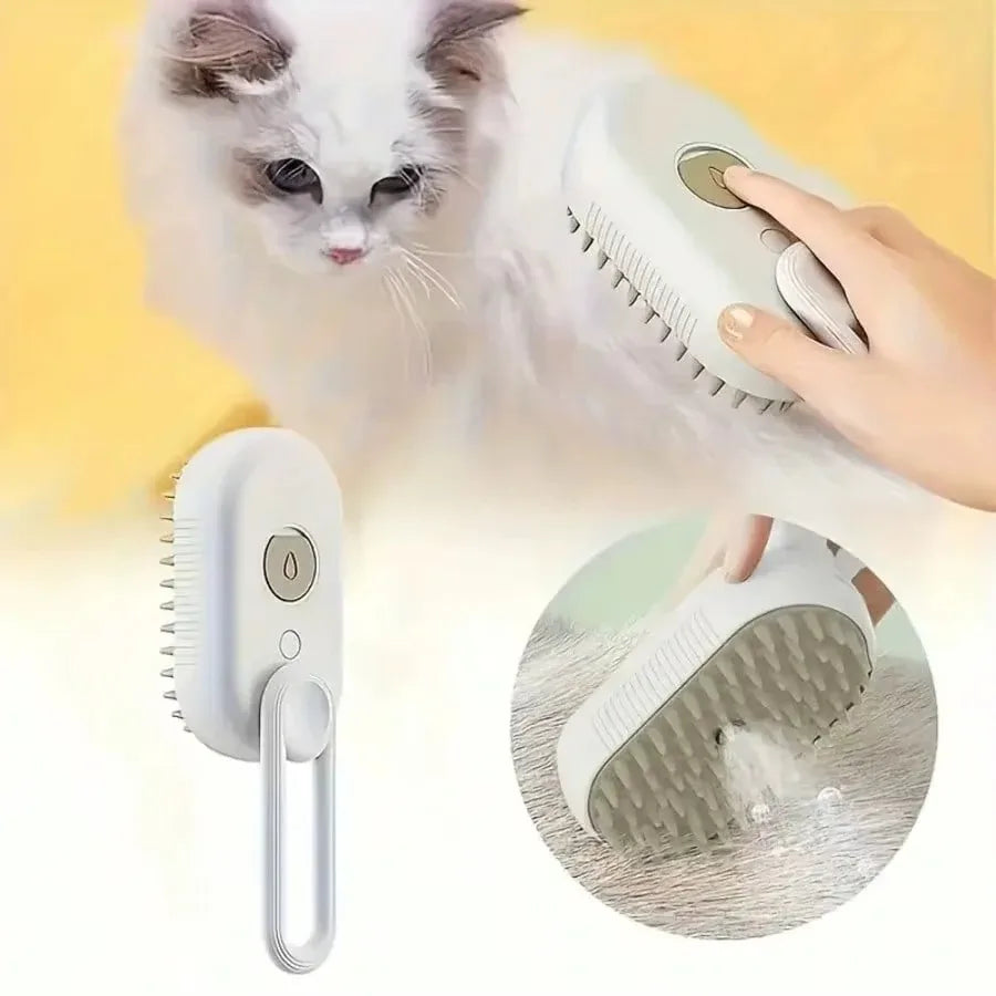 3 in 1 Pet Hair Cleaner Steamer Brush