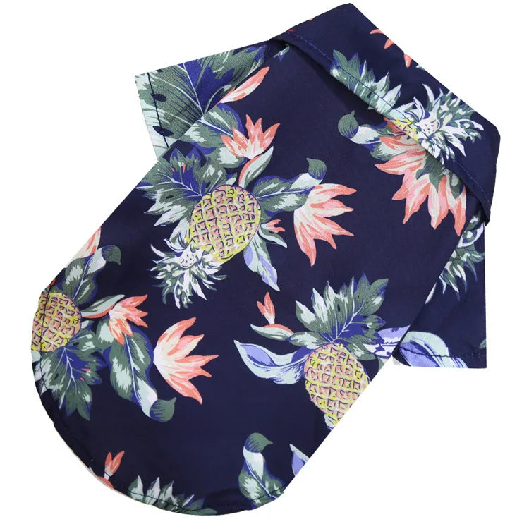 Hawaiian Pineapple Pet Shirt