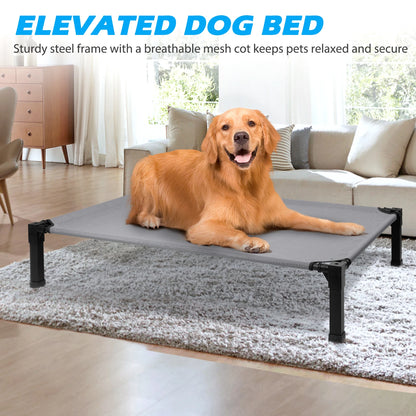 Elevated Dog Bed, Cooling Raised Pet Cot