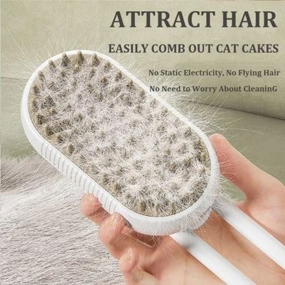 3 in 1 Pet Hair Cleaner Steamer Brush