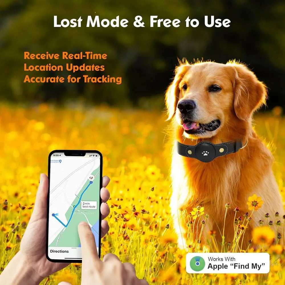 GPS Tracker for Dogs – Smart Collar Real-Time Location