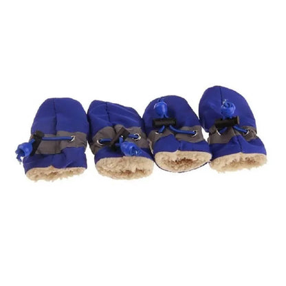 4pcs Antiskid Puppy Shoes